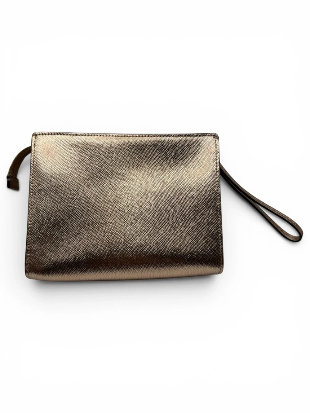 Kate Spade Cameron Metallic Saffiano Leather Wristlet
